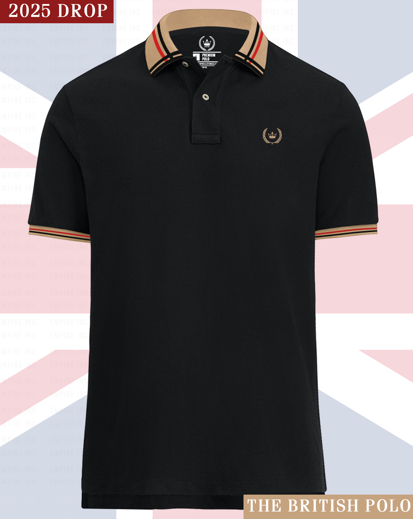 Cambridge Black Polo