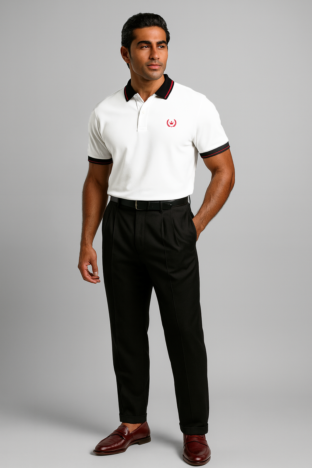 The Monaco White Polo