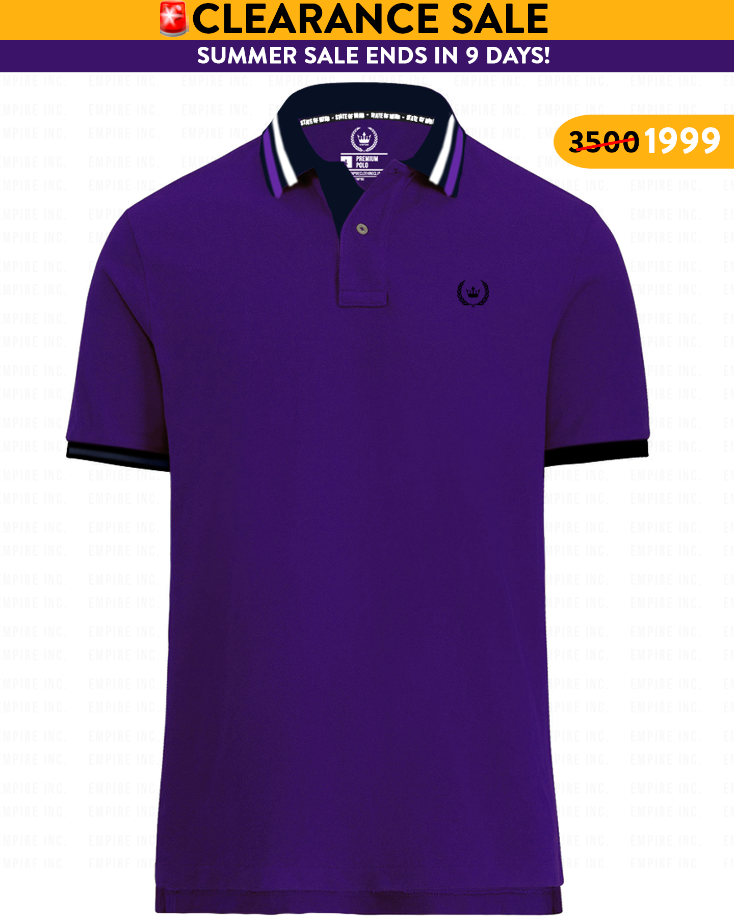 Royal Purple Polo Empire Clothing Club