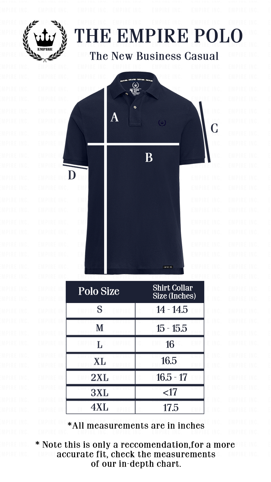 Black & Champagne Gold Polo
