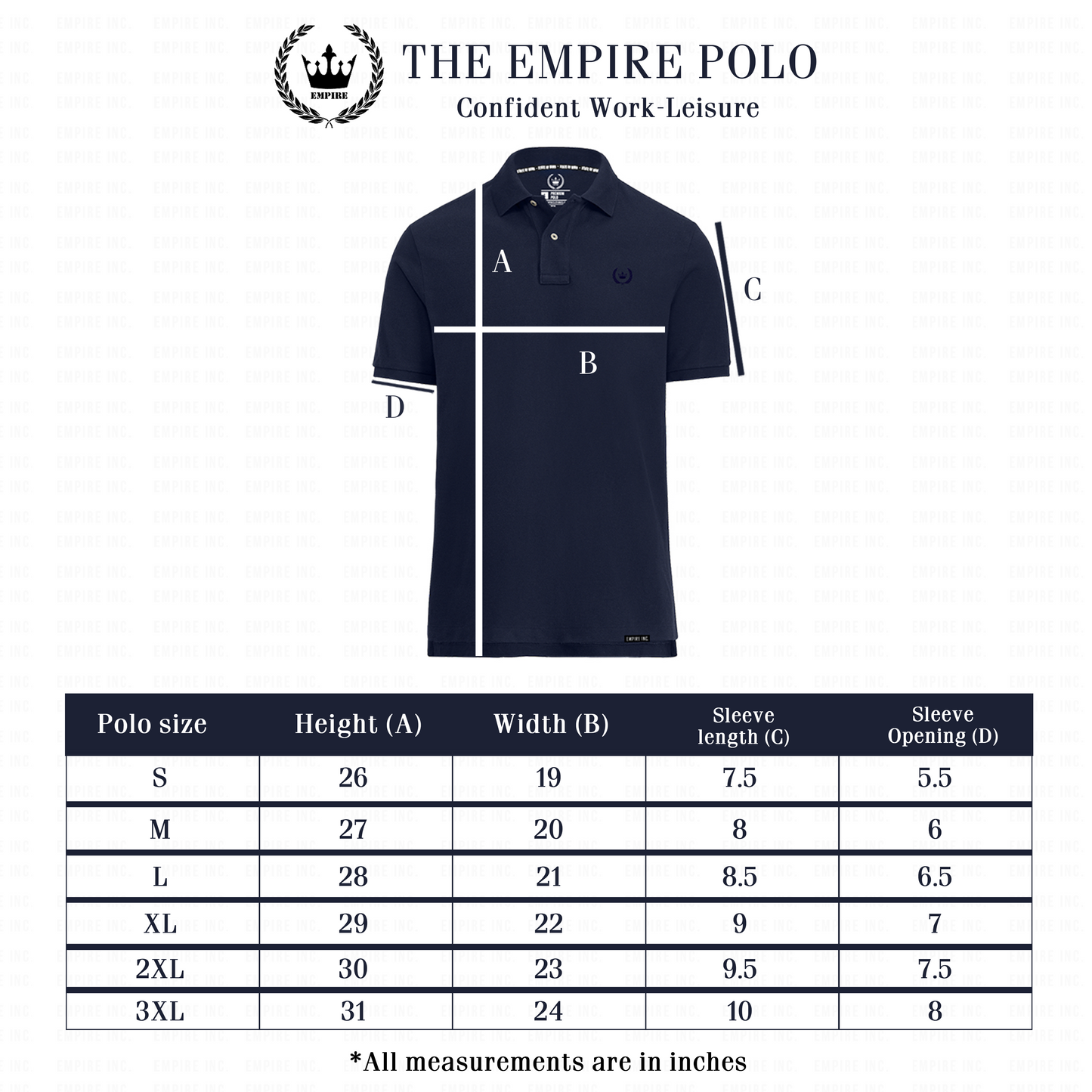Classic Navy Polo