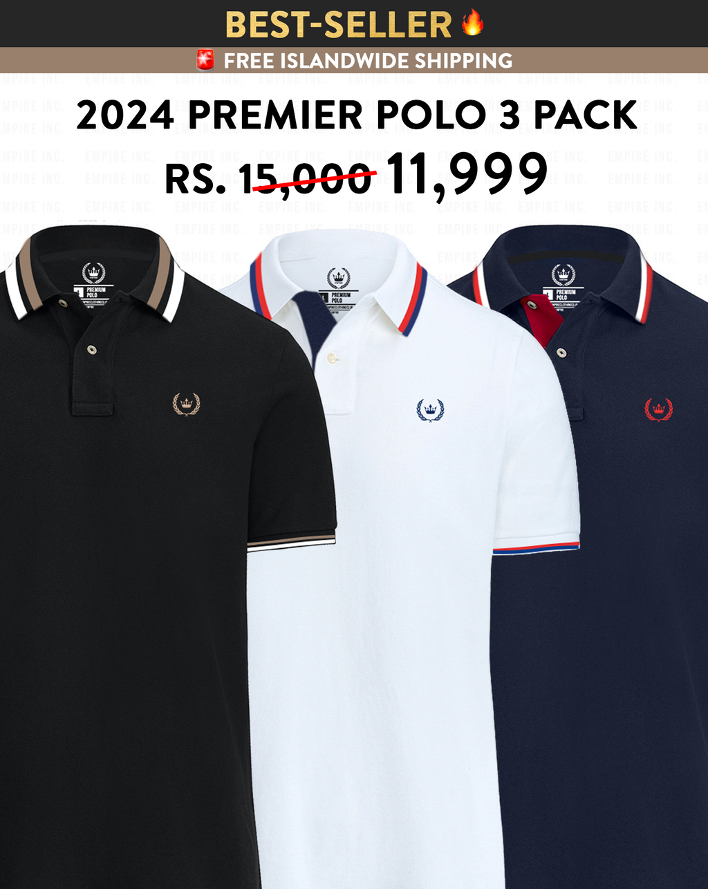 2024 Polo 3 Pack