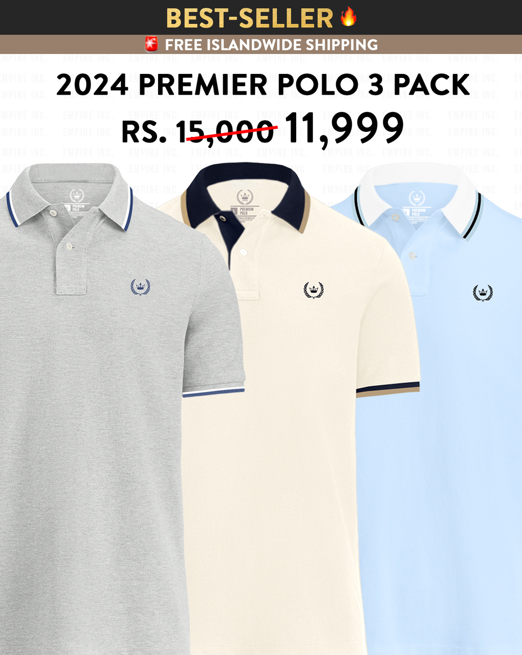 Empire Polo 3 Pack