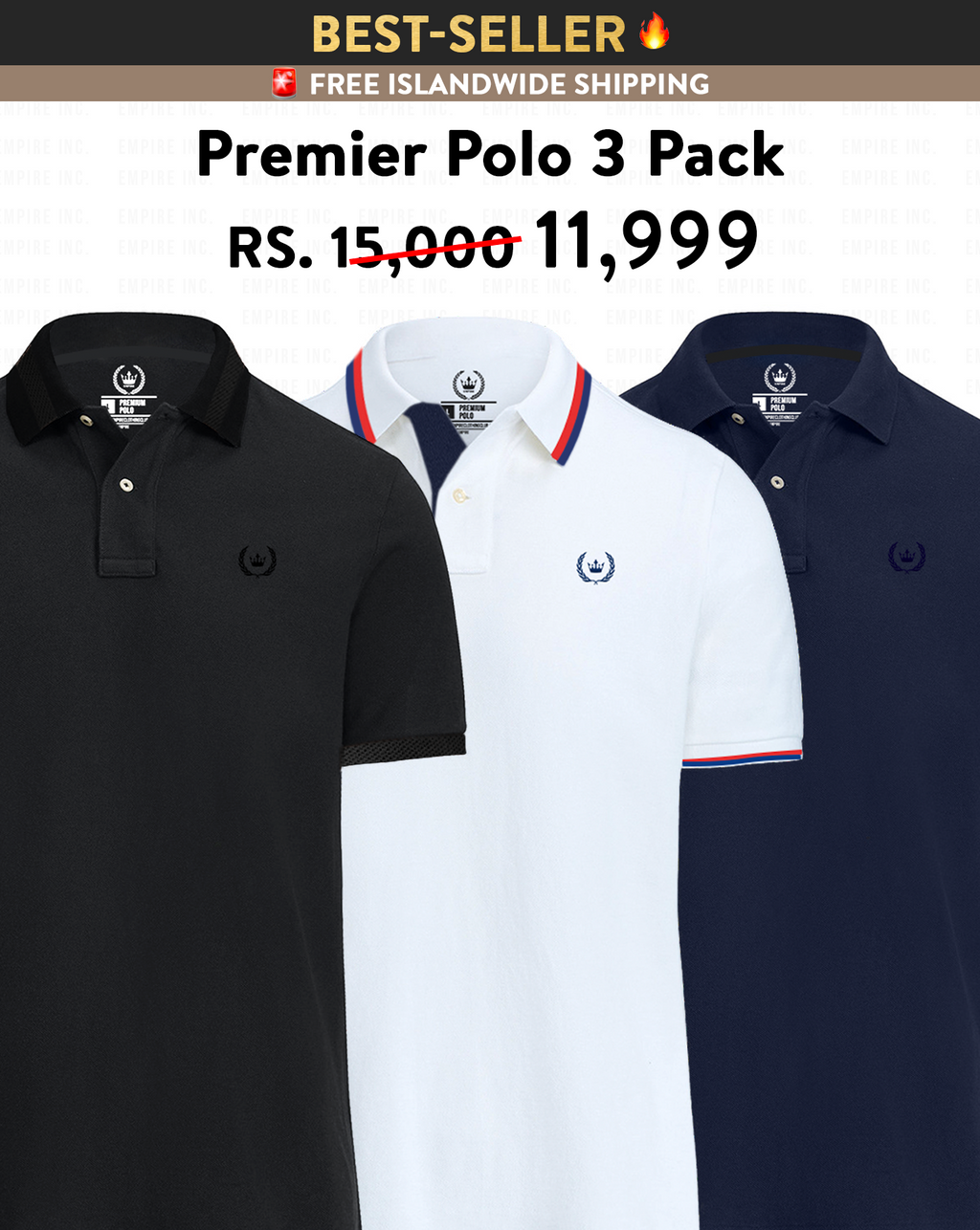 Polo 3 Pack June