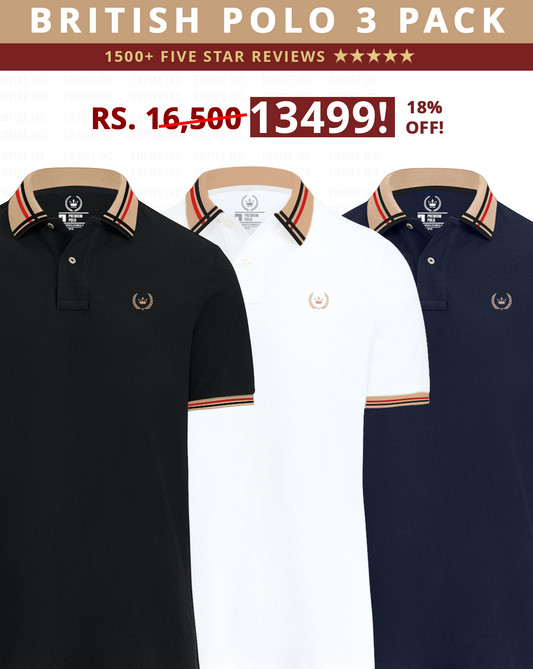 British Polo 3 Pack