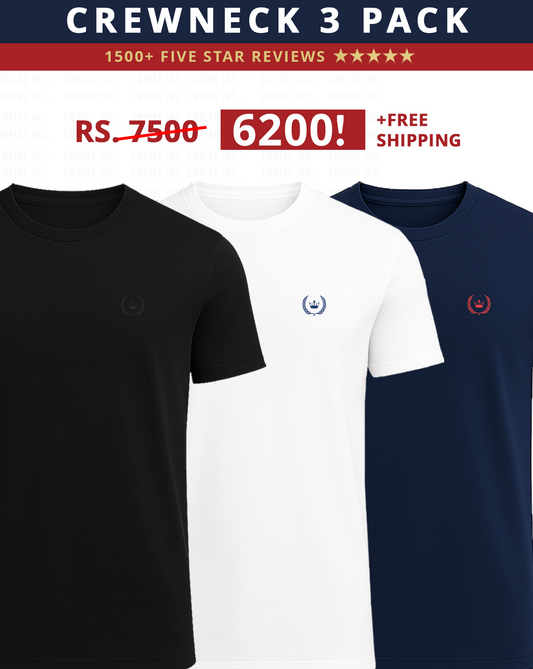 CrewNeck 3 Pack