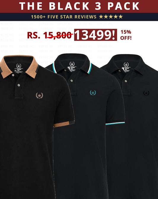 The Black 3 Pack