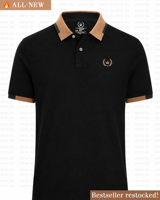 Cubano Black Polo