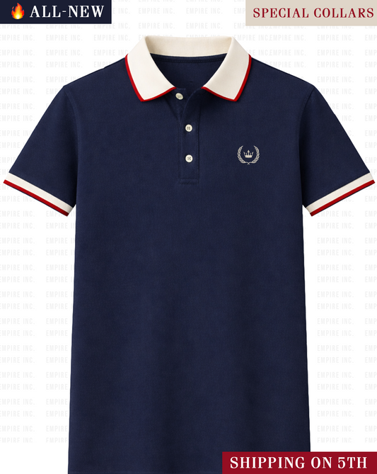 French Riviera Navy Polo