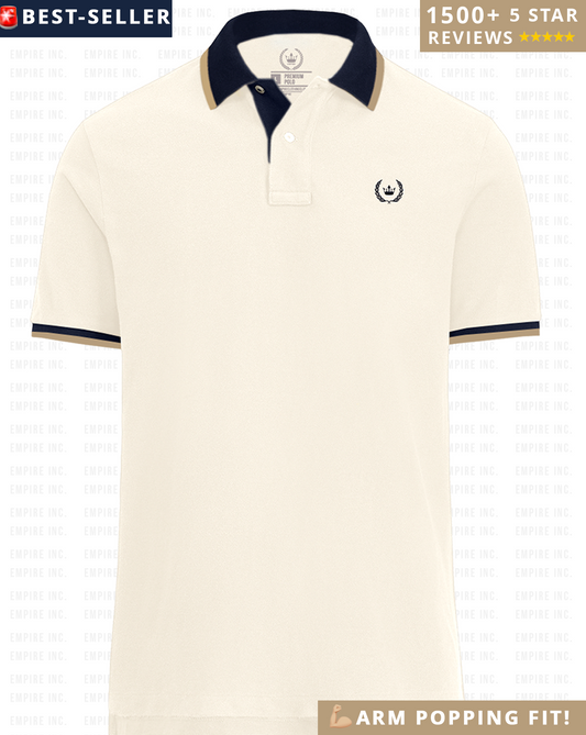British Ivory Champagne Old Money Polo