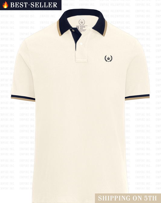 British Ivory Champagne Old Money Polo