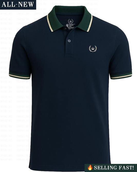 Navy Heritage Homme Polo