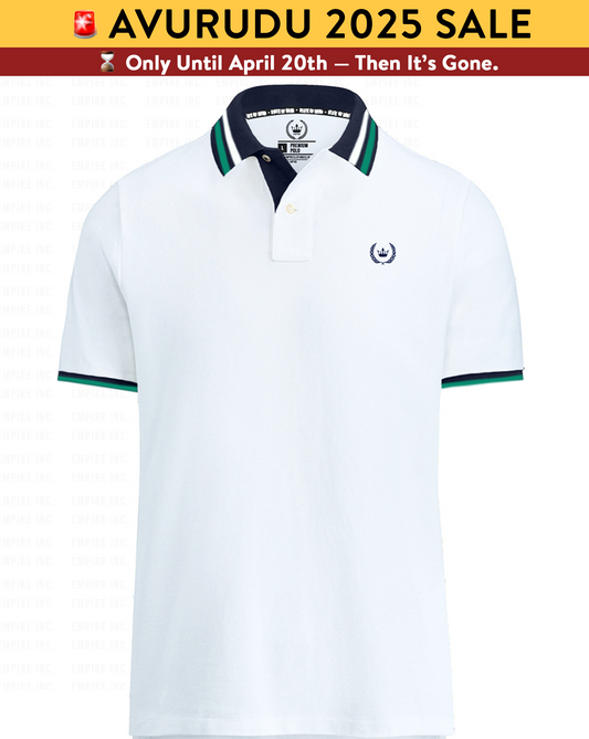 Tennis White Polo