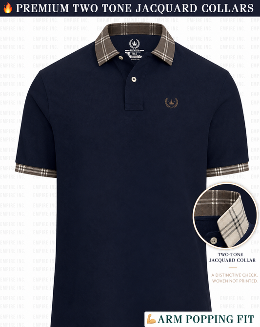 Kensington Check Jacquard Polo