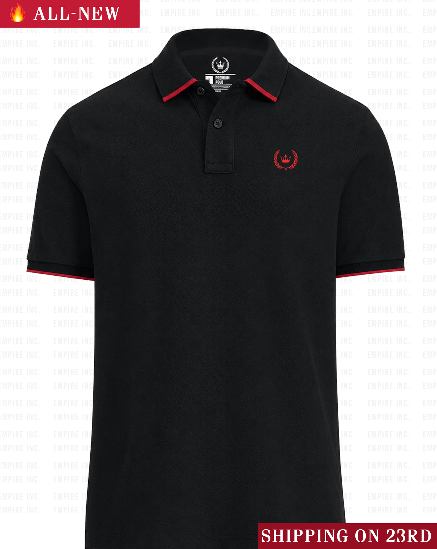The Black Redline Polo