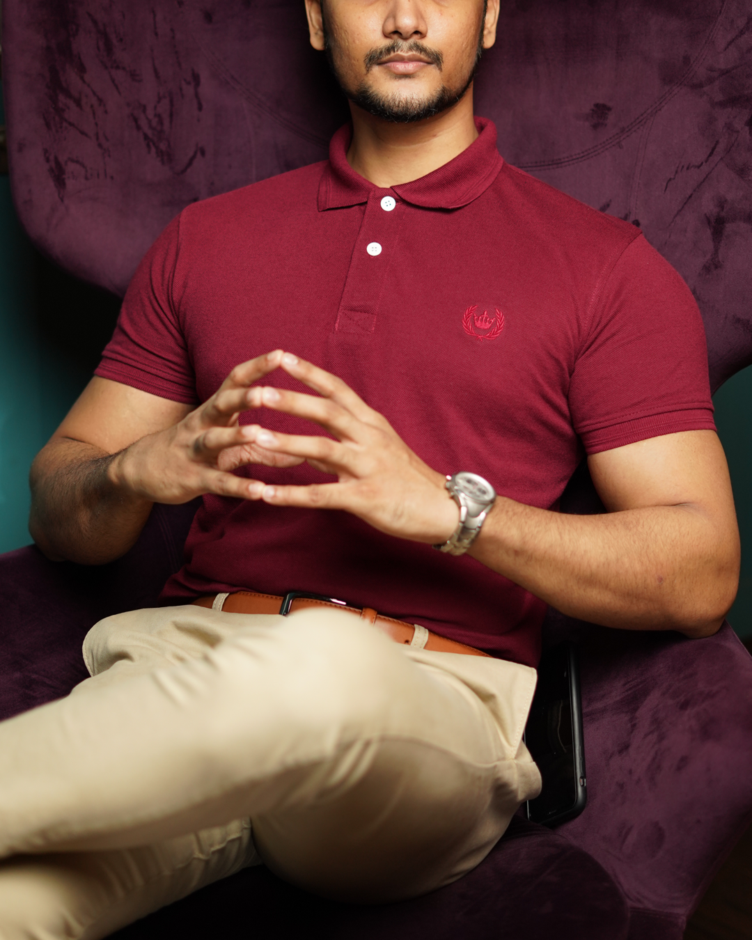 Classic Maroon Polo