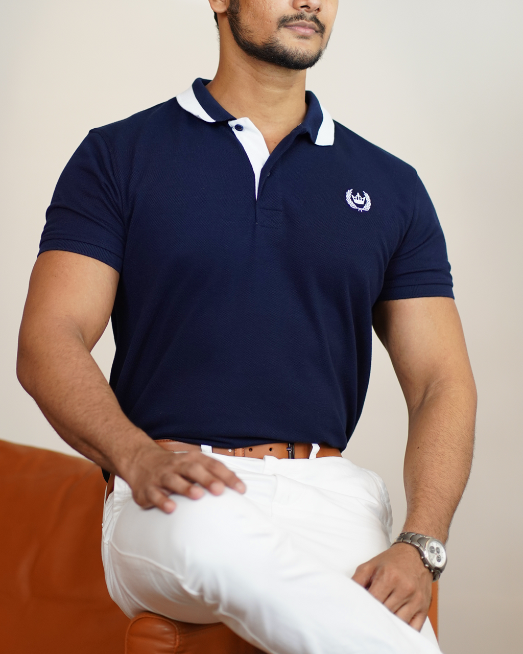 Presidential Navy Polo